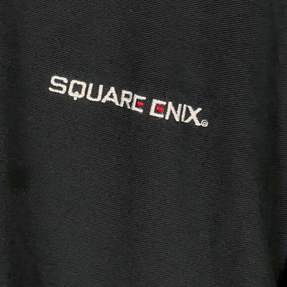 Men's Square Enix Employee/Promo Black & White Logo Gamer Polo - XL - Picture 5 of 9